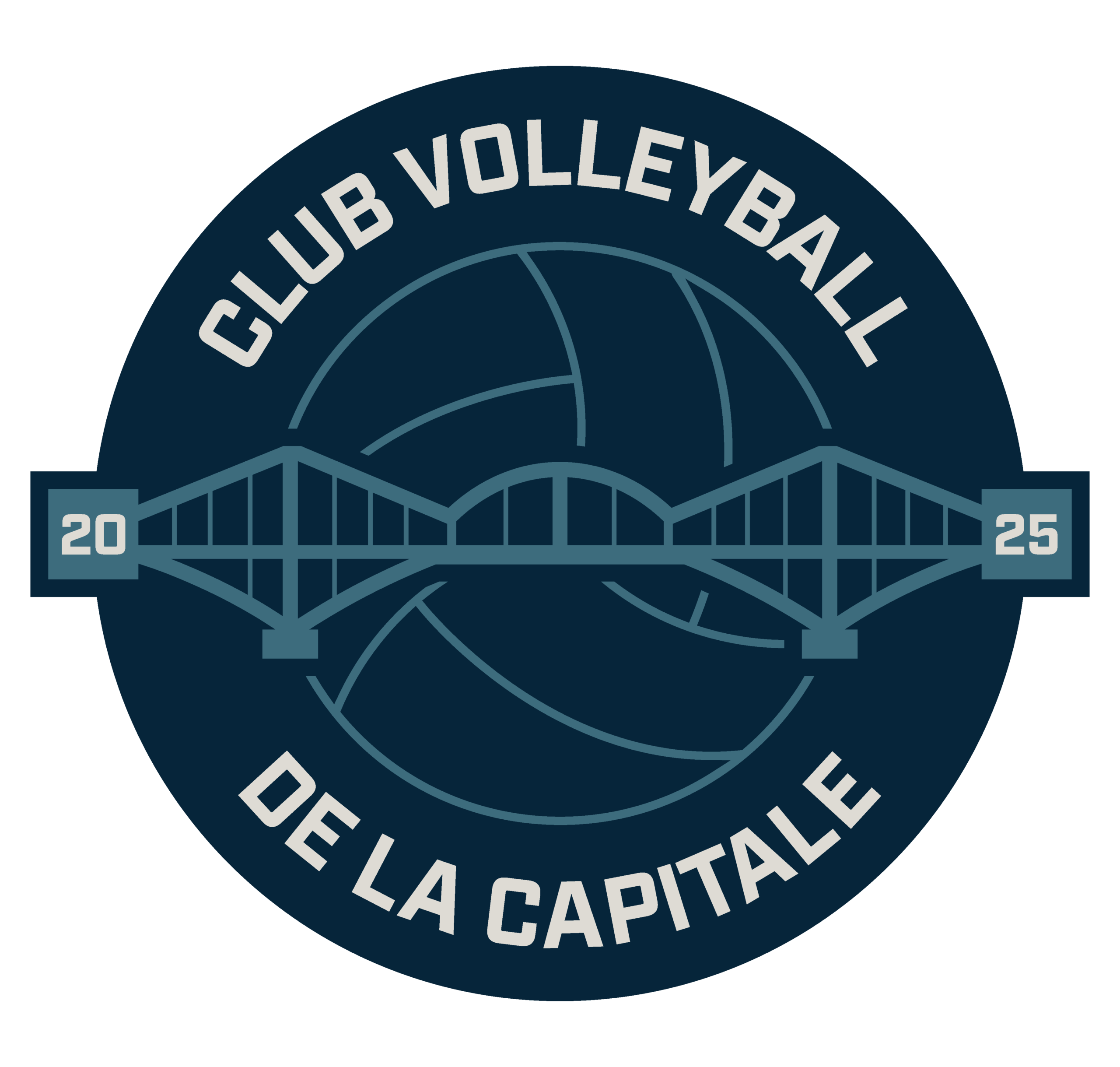 Logo Club Volleyball de la Capitale