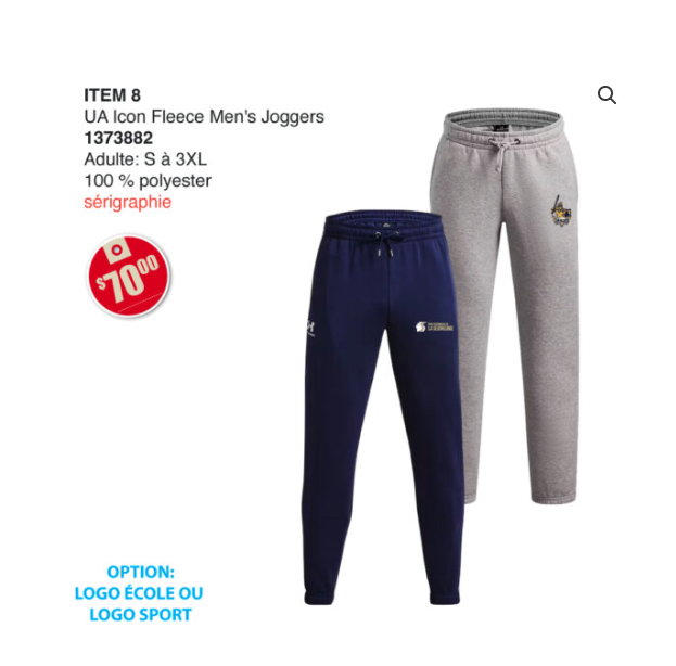 Item 8 Pantalon Jogging